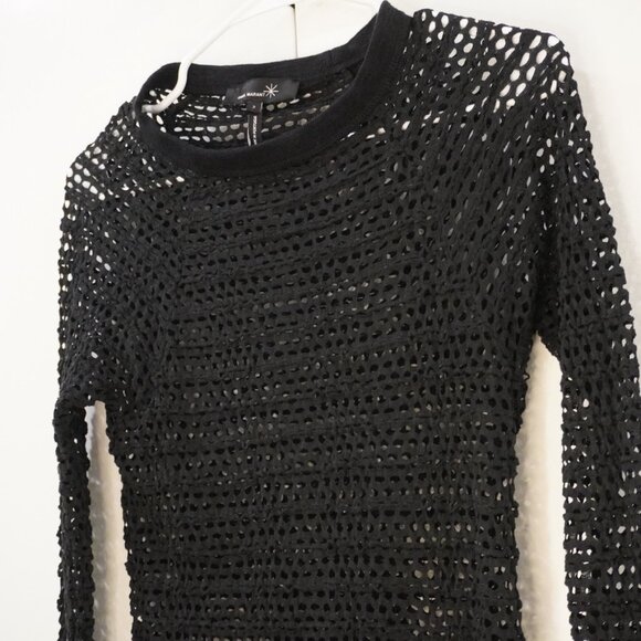 Isabel Marant mini dress in black size 2 - Picture 3 of 11